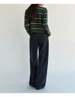CLARA CREWNECK CASHMERE CARDIGAN