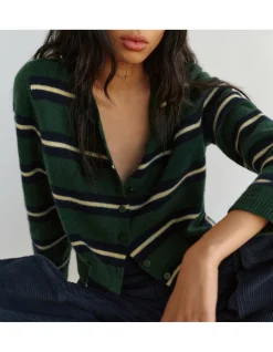CLARA CREWNECK CASHMERE CARDIGAN