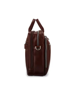 CLASSIC LEATHER TOPLOADER 30CM MAHOGANY