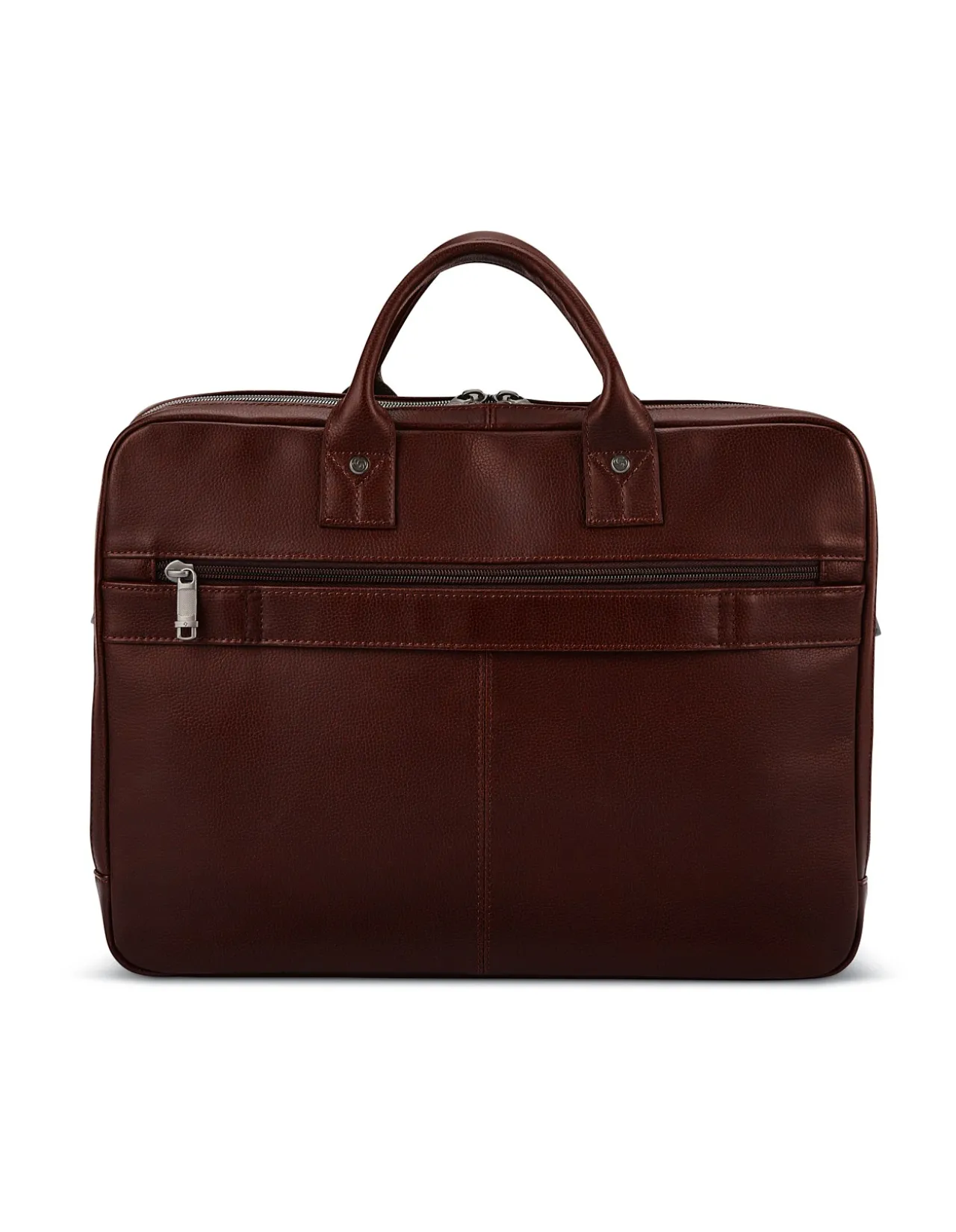 CLASSIC LEATHER TOPLOADER 30CM MAHOGANY