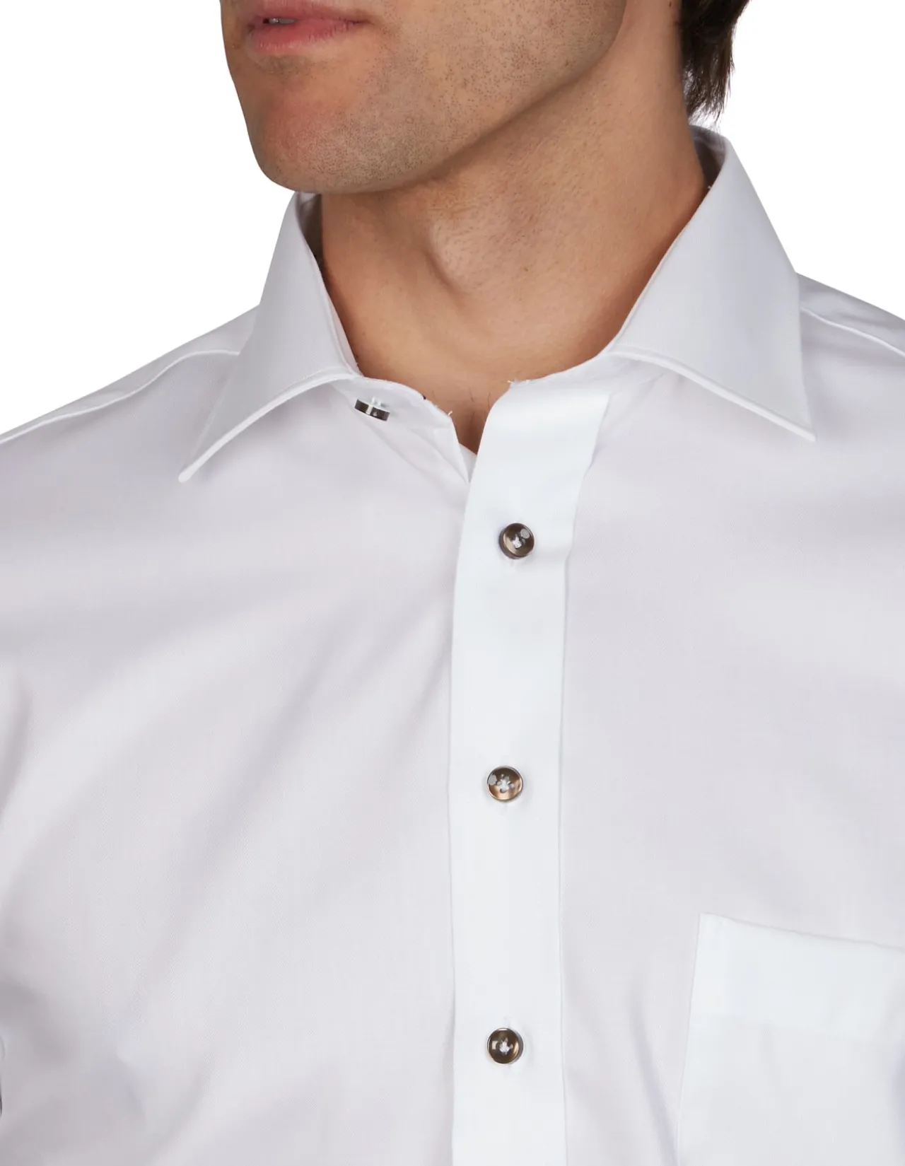 Classic BOTTONE CIOCOLATO LUX Shirt