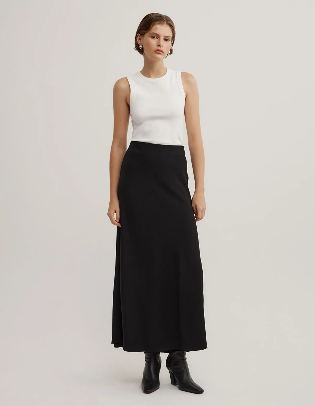 Clean Maxi Skirt