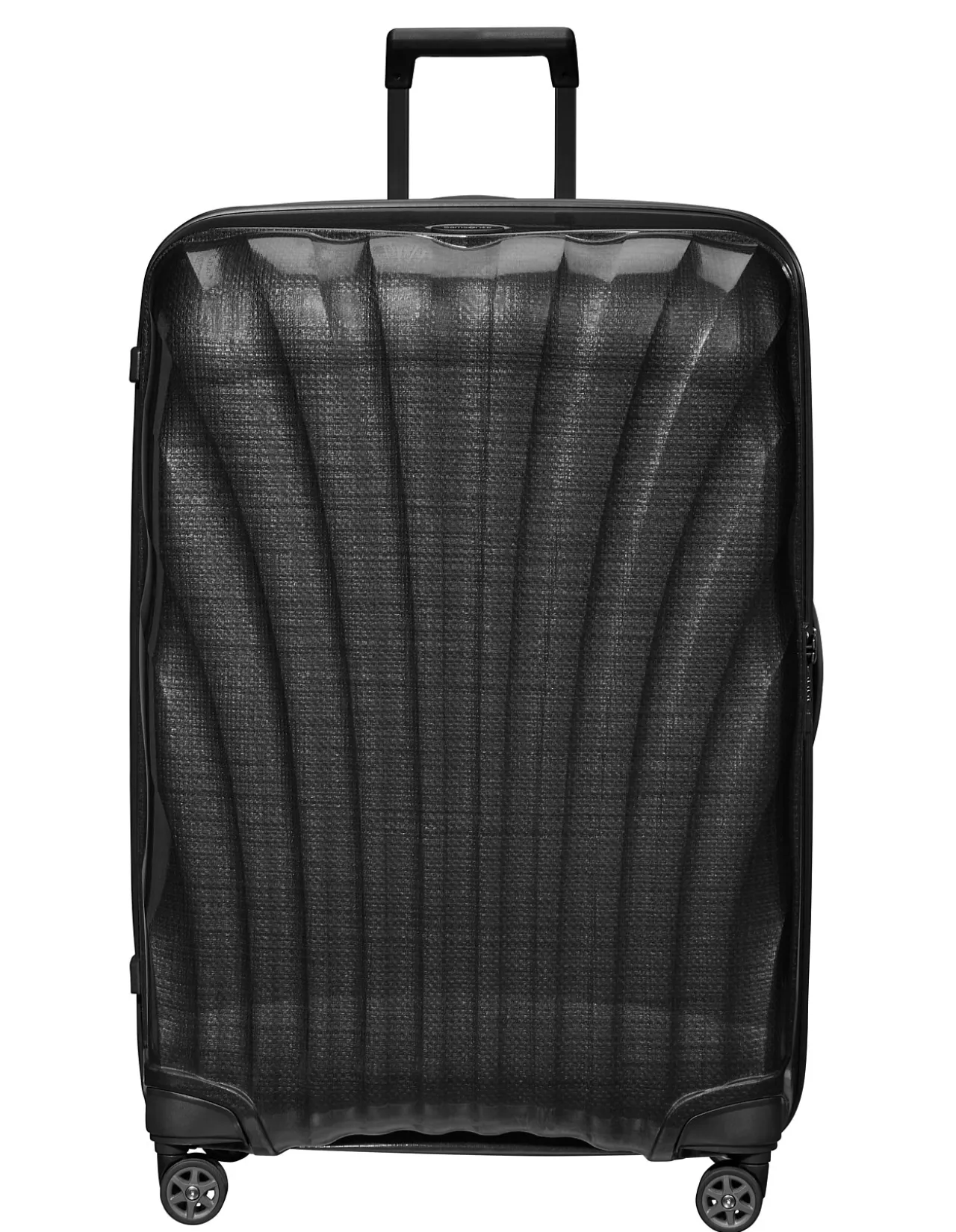 C-Lite 75cm Large Suitcase Black