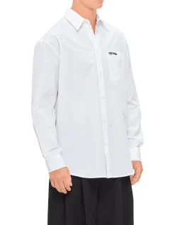 College Poplin Oversize Shirt