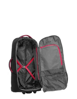 Composite V4 56cm Wheeled Duffle Black/Red