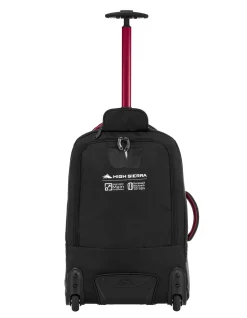 Composite V4 56cm Wheeled Duffle Black/Red