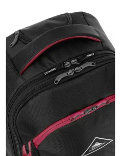 Composite V4 56cm Wheeled Duffle Black/Red