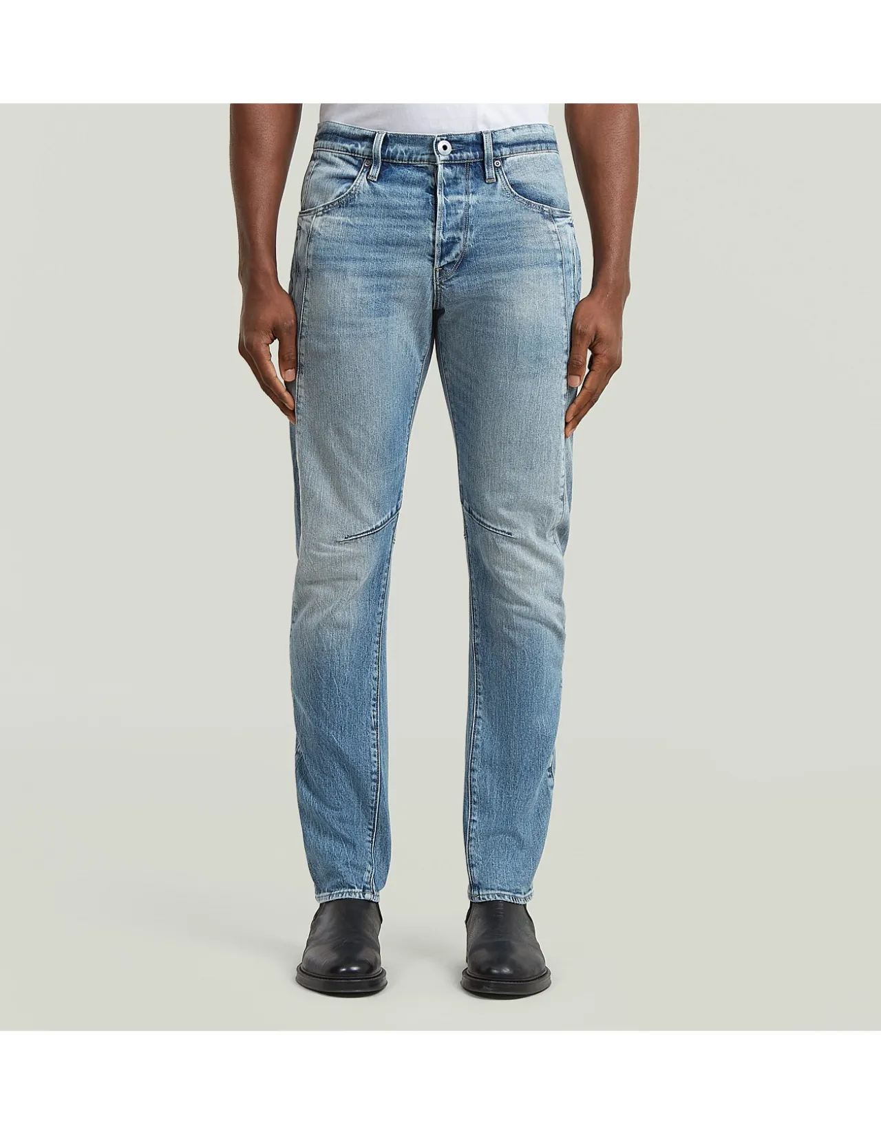 Contor 3D Slim Mid Waist Tapered Jeans