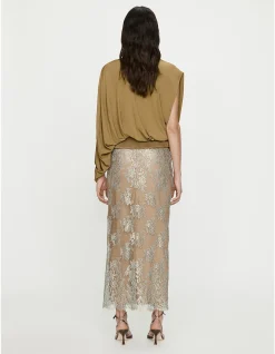 CONTOUR SUEDE ASYMMETRIC TOP