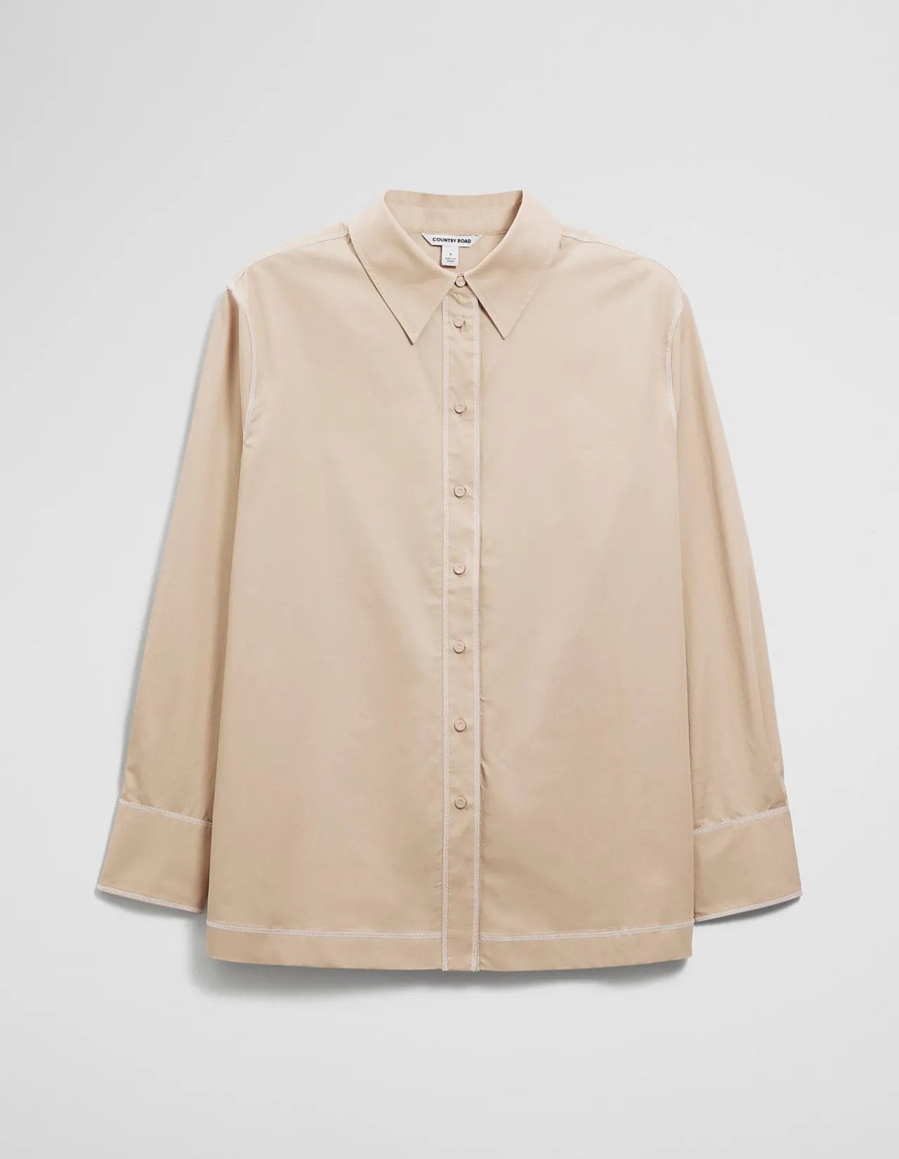 Contrast Stitch Shirt