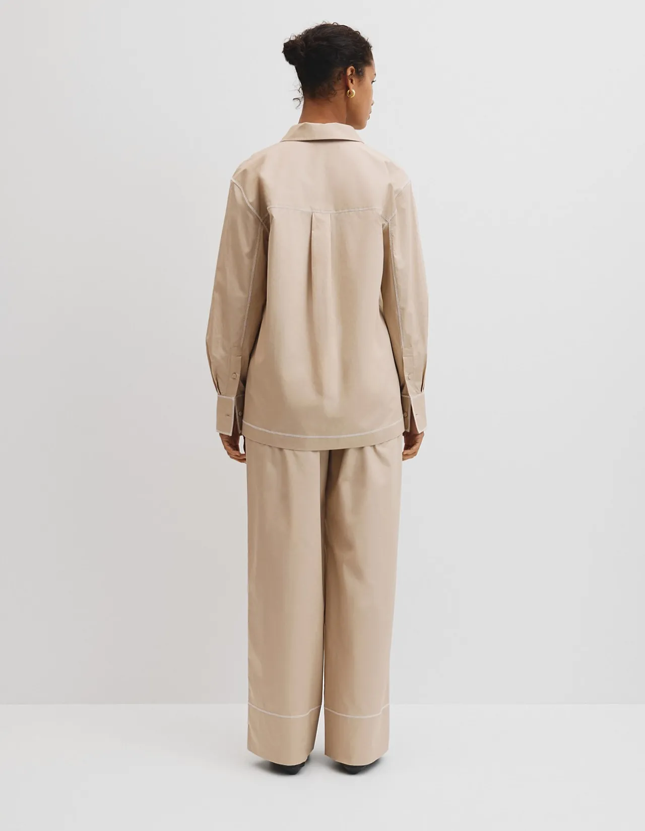 Contrast Stitch Shirt