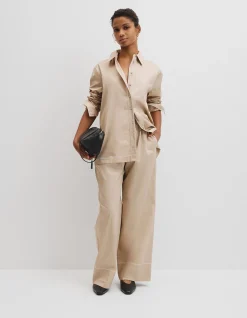 Contrast Stitch Shirt