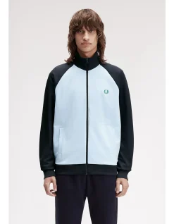 CONTRAST SLEEVE TRACK JACKET