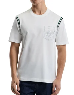 CONTRAST TRIM T-SHIRT