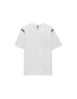 CONTRAST TRIM T-SHIRT