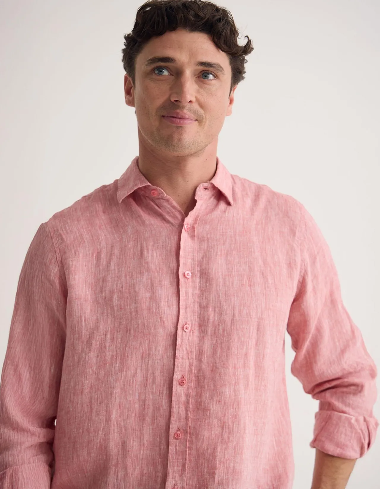 COOPER FRENCH LINEN L/S SHIRT