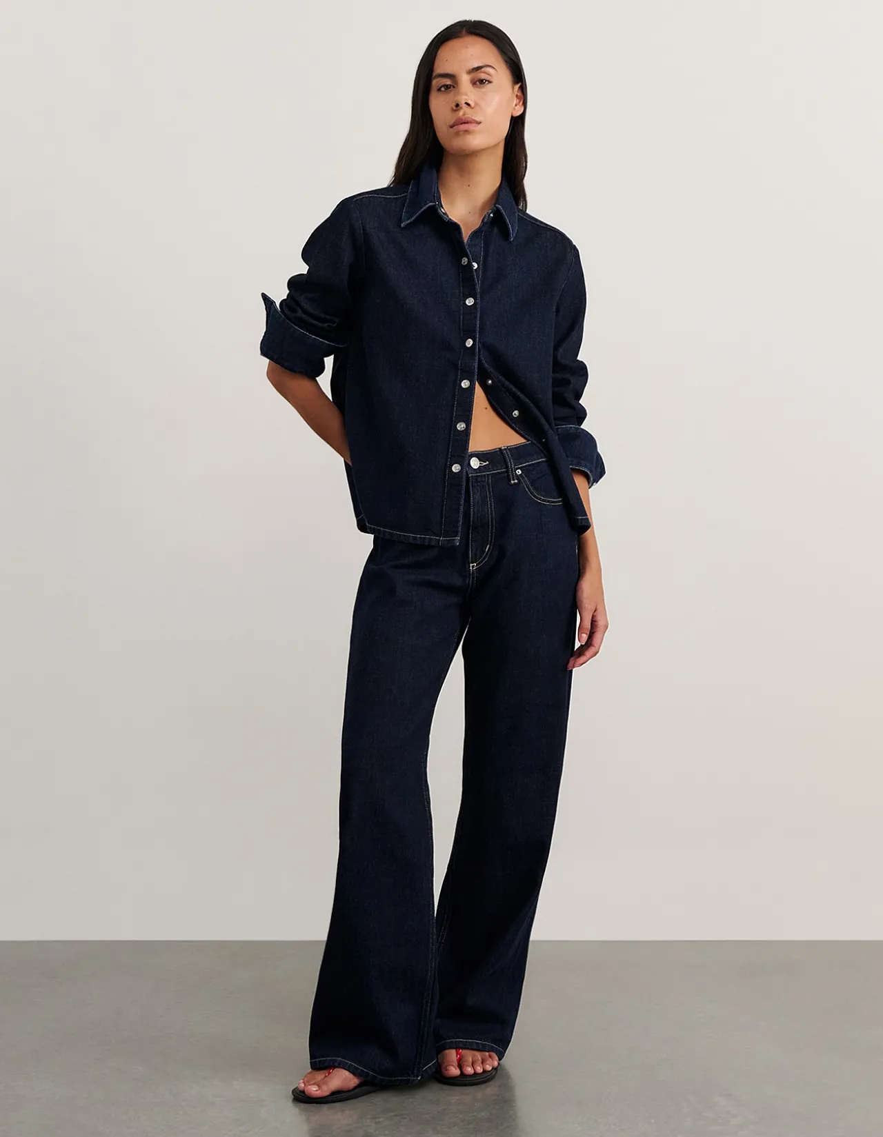 CORA DENIM SHIRT