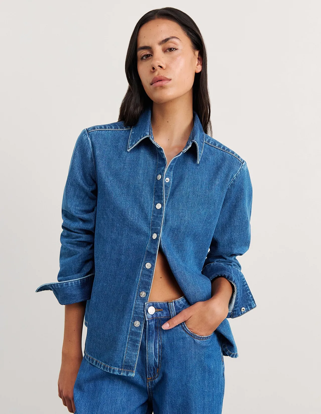 CORA DENIM SHIRT