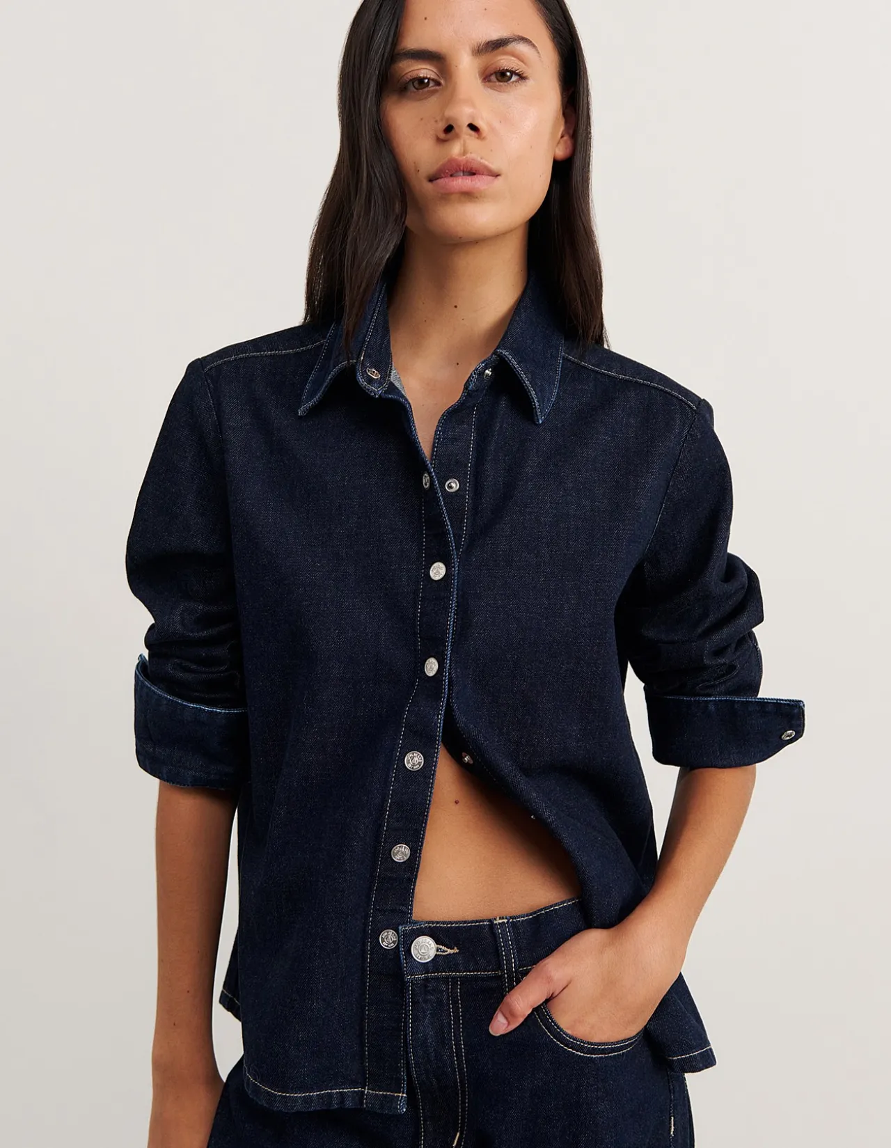 CORA DENIM SHIRT