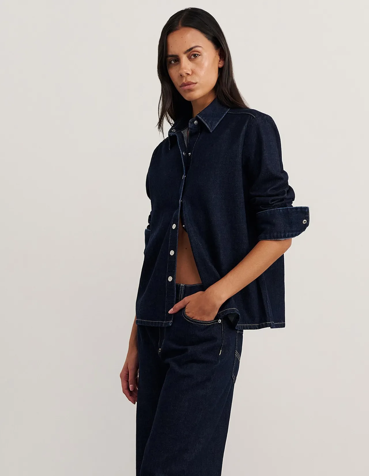 CORA DENIM SHIRT