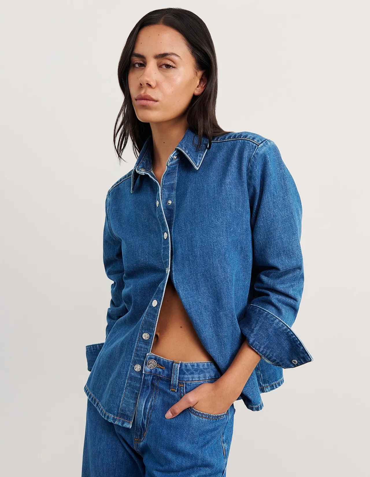 CORA DENIM SHIRT