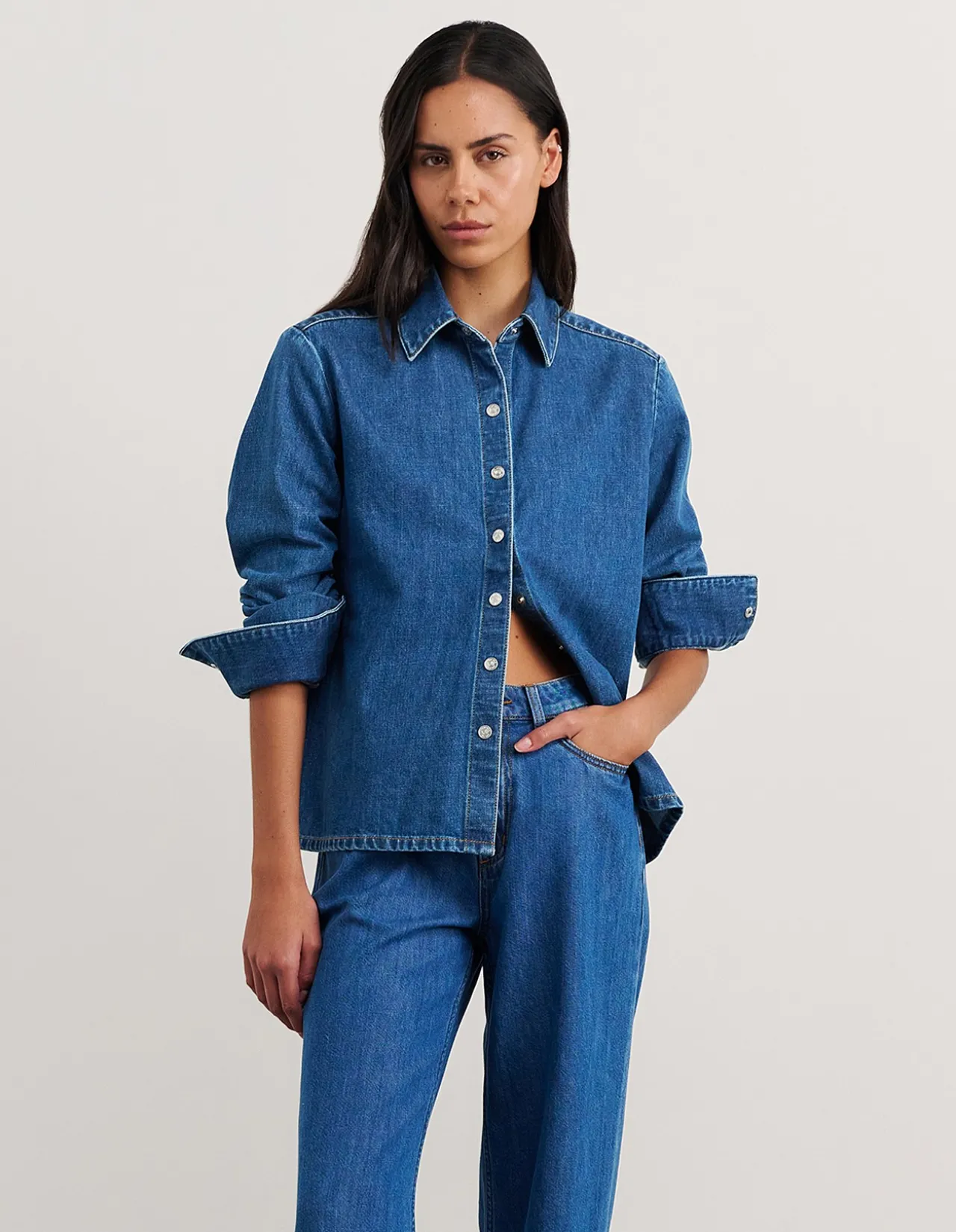 CORA DENIM SHIRT
