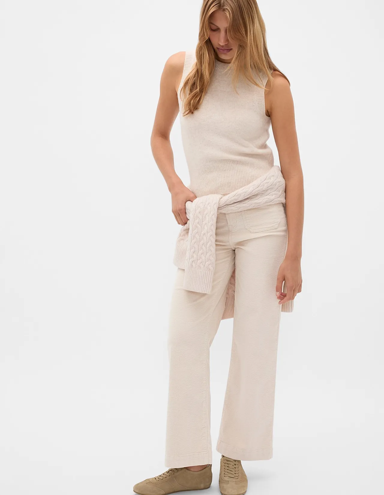 CORDUROY POCKET FRONT PANT