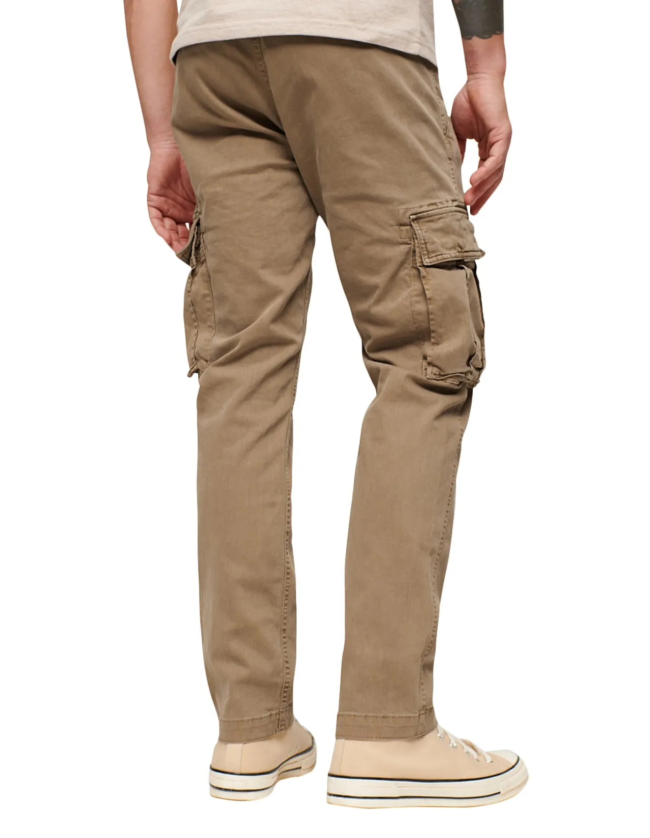 Core Cargo Pant Washed Black