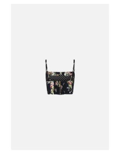 CORSET CROP TOP