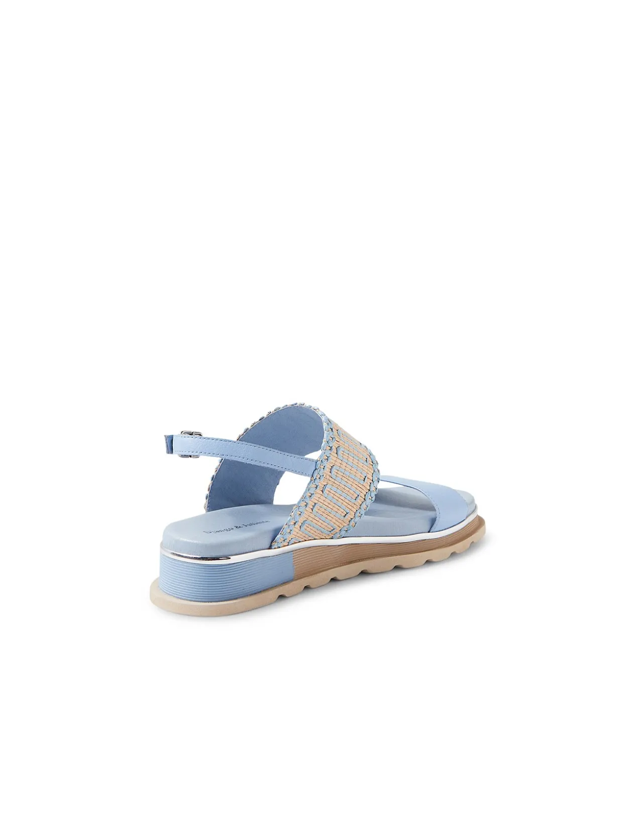 Corsett Woven Strap Platform Sandals