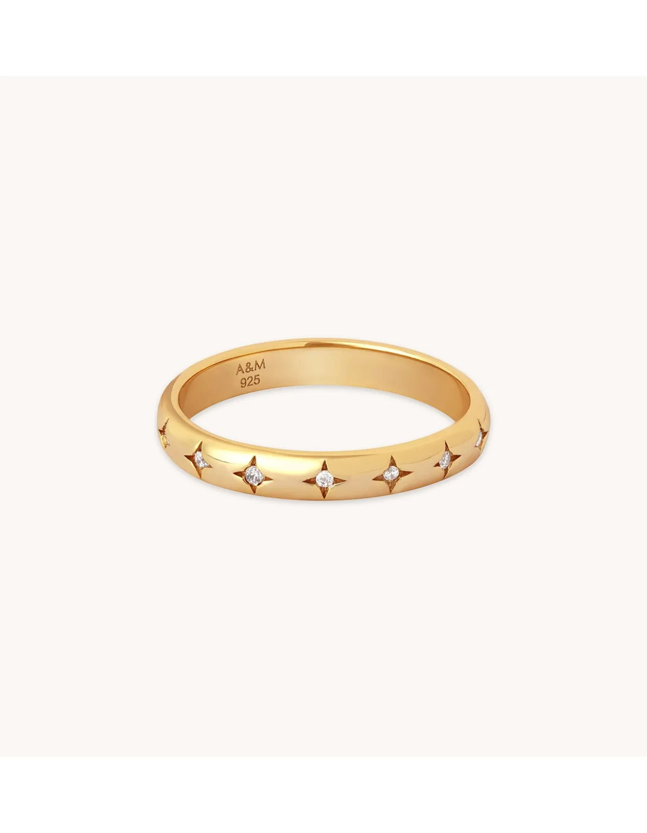 Cosmic Star Band Ring