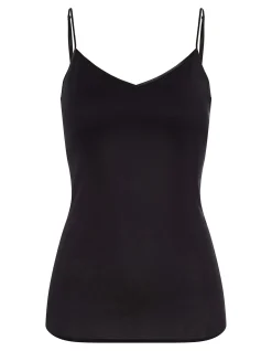 Cotton Seamless Spaghetti Top Padded