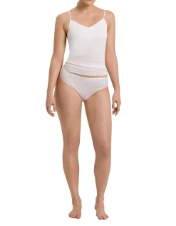 Cotton Seamless Spaghetti Top Padded