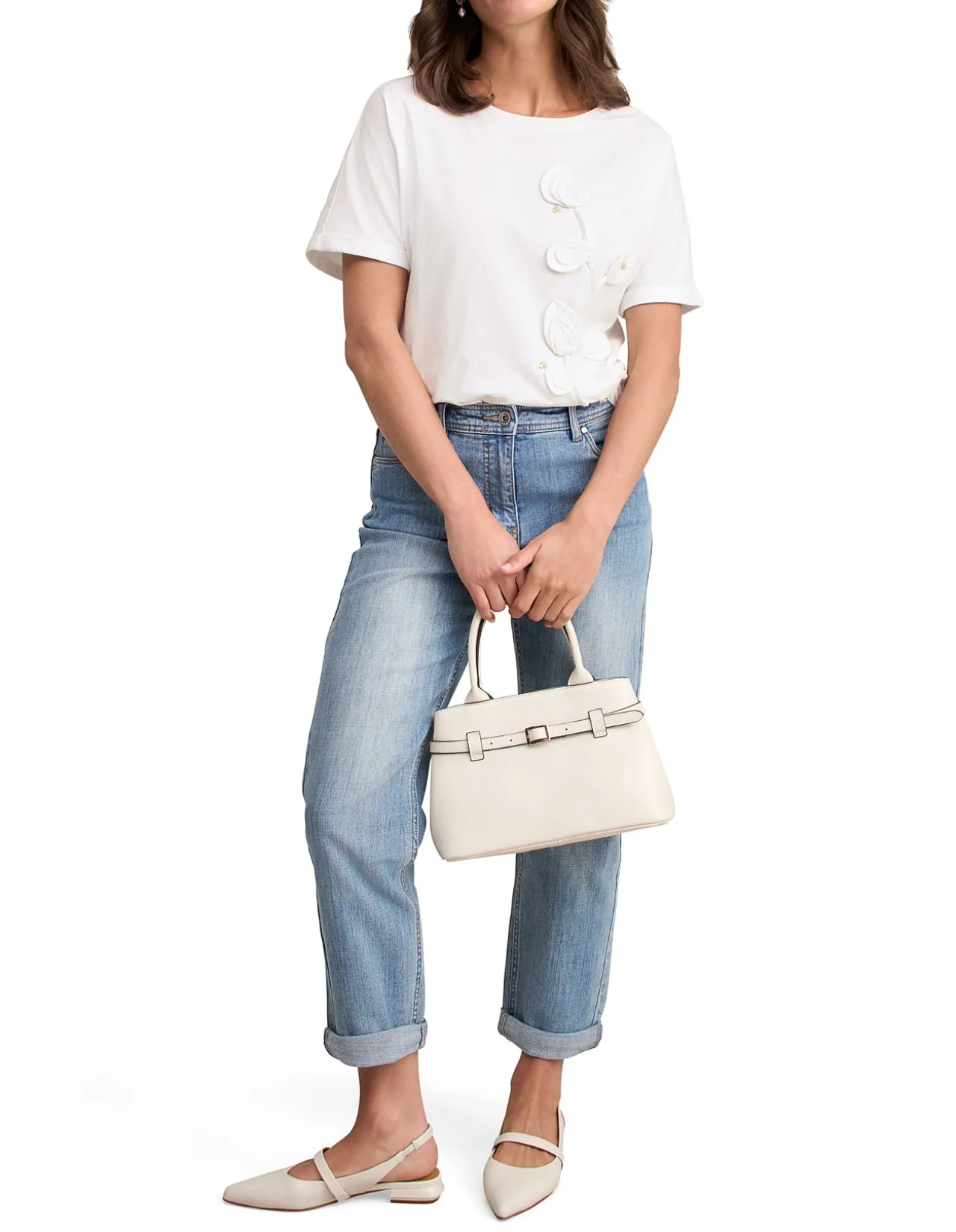 Cotton Applique T-Shirt