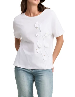 Cotton Applique T-Shirt