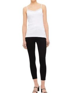 Cotton Cami W/Lace