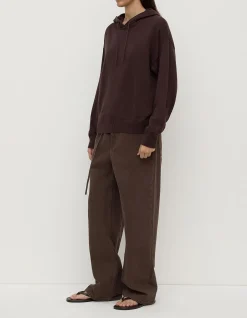 Cotton Cashmere Hoodie Ganache