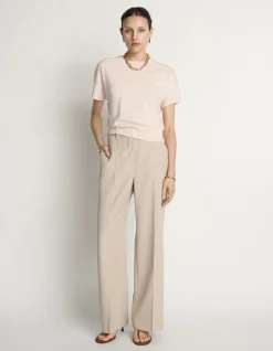 COTTON CASHMERE KNIT TEE