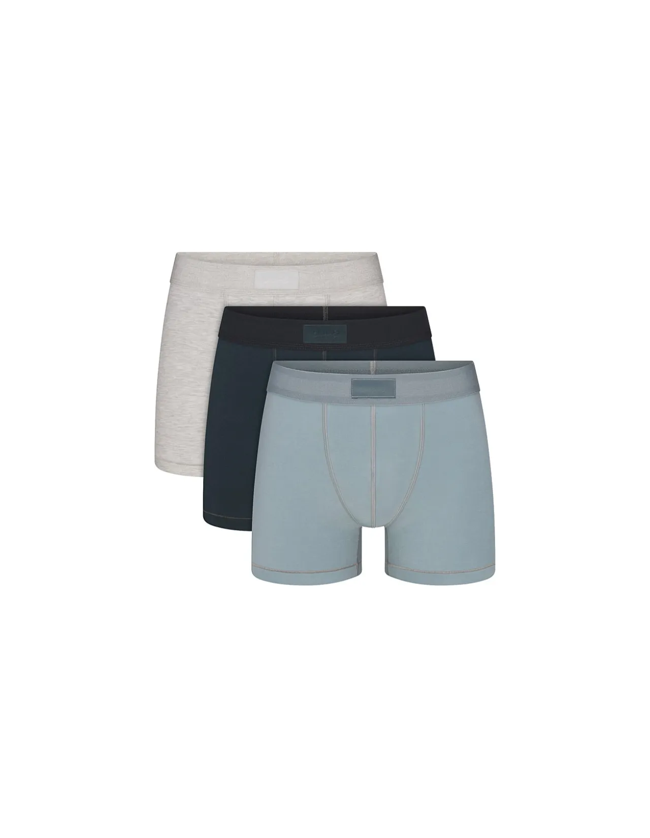 COTTON 3 PACK BOXER BRIEF 3 INCH