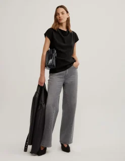 Cowl Tie Belt Top