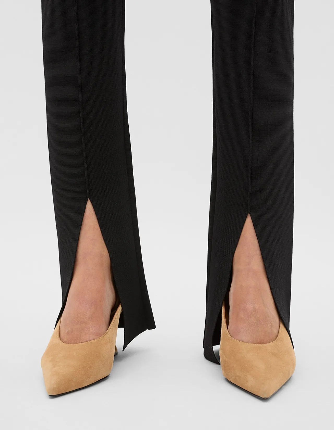 CREPE KNIT SLIM PANT