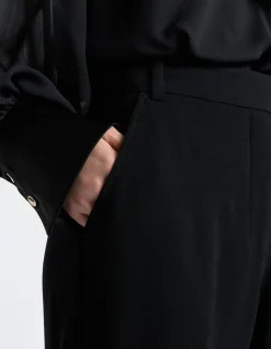 CREPE STRAIGHT LEG PANT