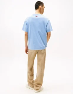 Crest Logo Relaxed T-Shirt Blue