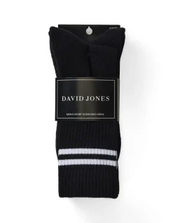 CREW SPORT 3 PACK SOCKS