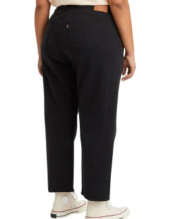 501 Cropped High Rise Straight Leg Jeans