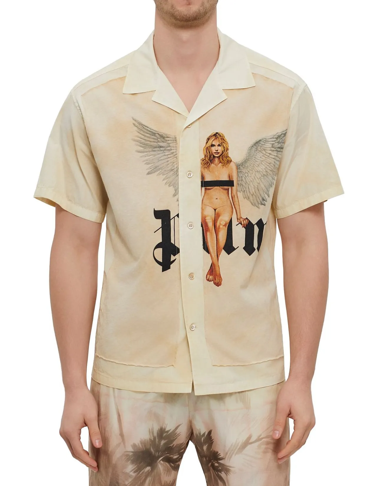 Crystal Pin Up Bowling Shirt