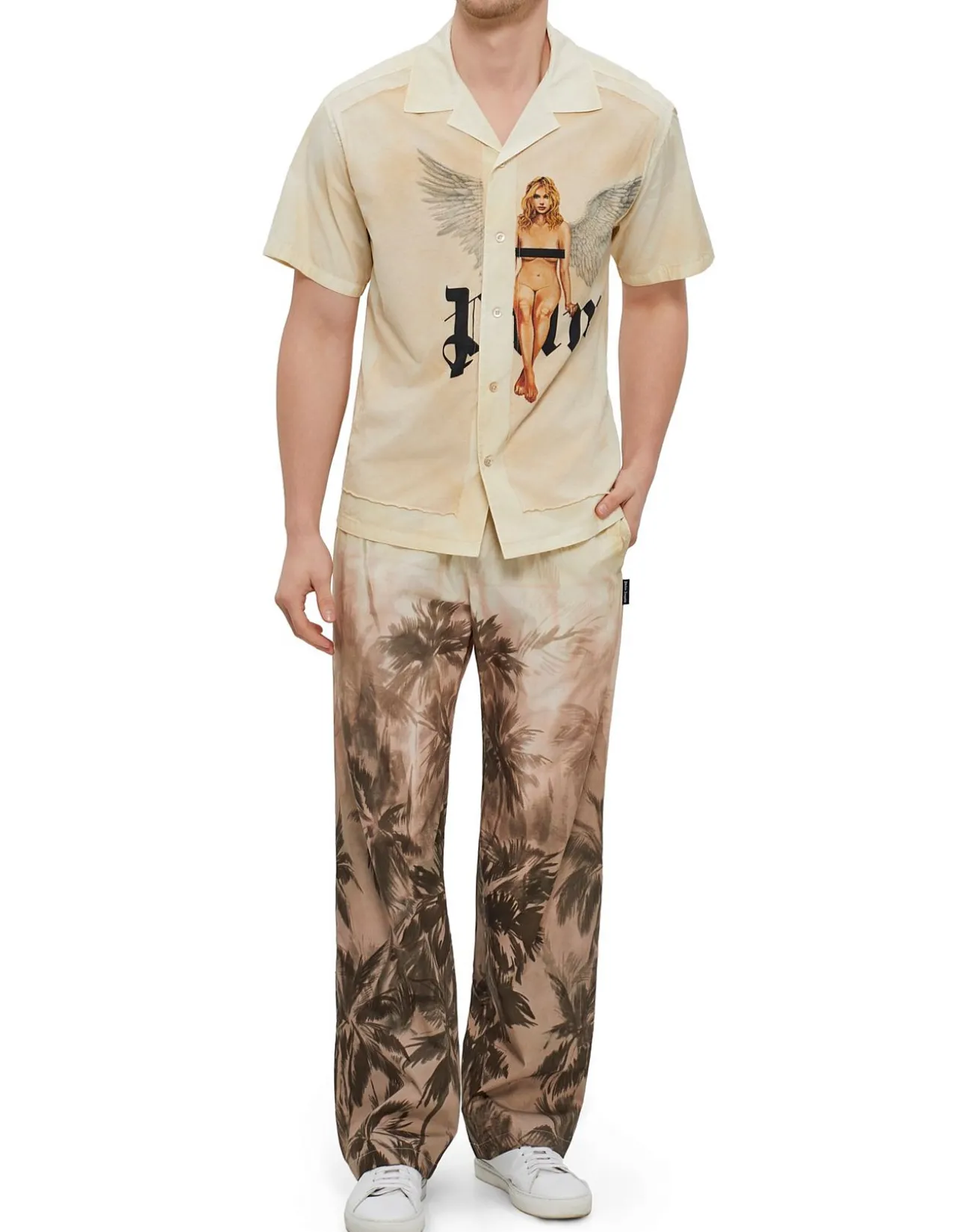 Crystal Pin Up Bowling Shirt