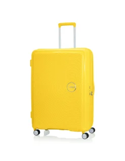 Curio 2 80cm Spinner Extra Large Suitcase Golden Yellow