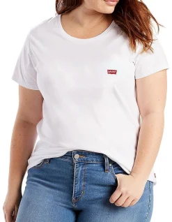 Curve Perfect White Crew T-shirt