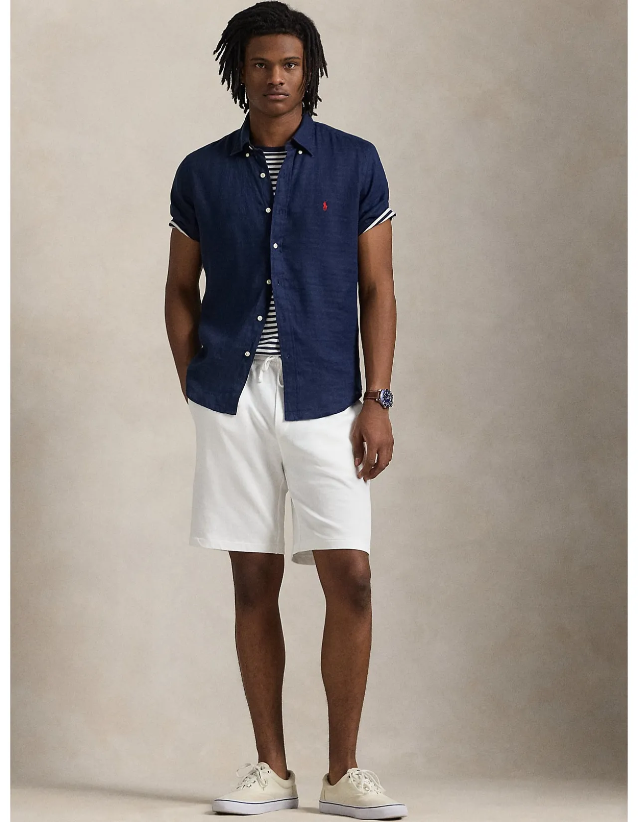 Custom Fit Linen Shirt
